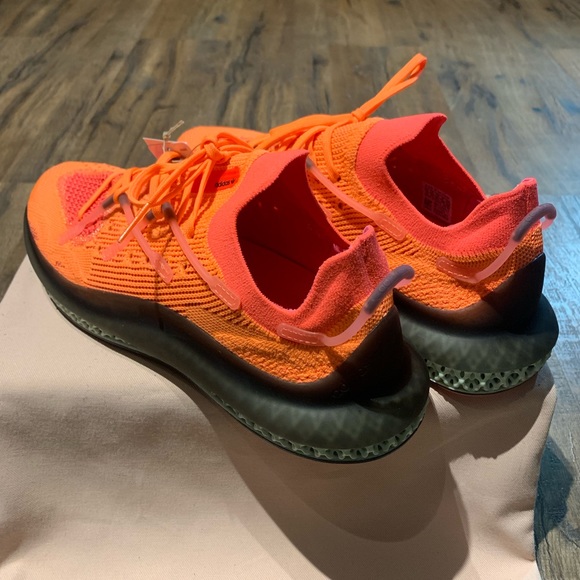 Adidas 4D Fusio Shoes Cloud Men's Orange (Premium) - Picture 10 of 12